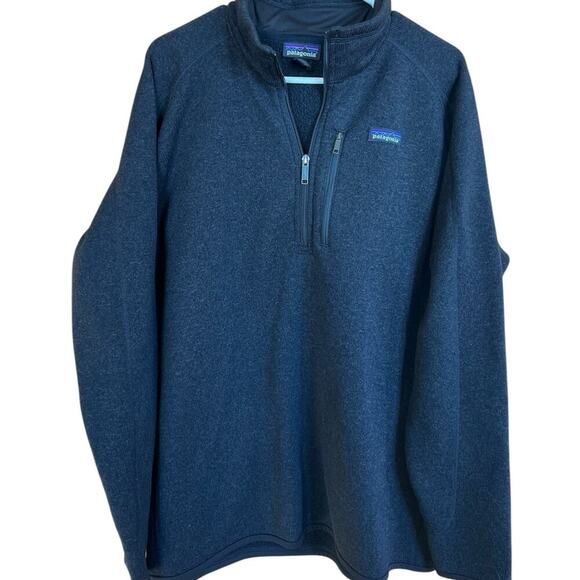 Patagonia sweater, 1/4 zip, charcoal, men's size XXL - Picture 1 of 7